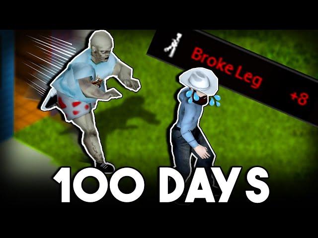 Can I survive 100 days against SPRINTERS in Project Zomboid?