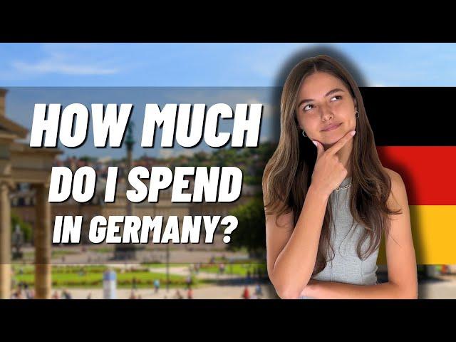 Here's What It'll COST YOU TO LIVE IN GERMANY  Monthly budget | Rent, Food, Insurance, Transport...