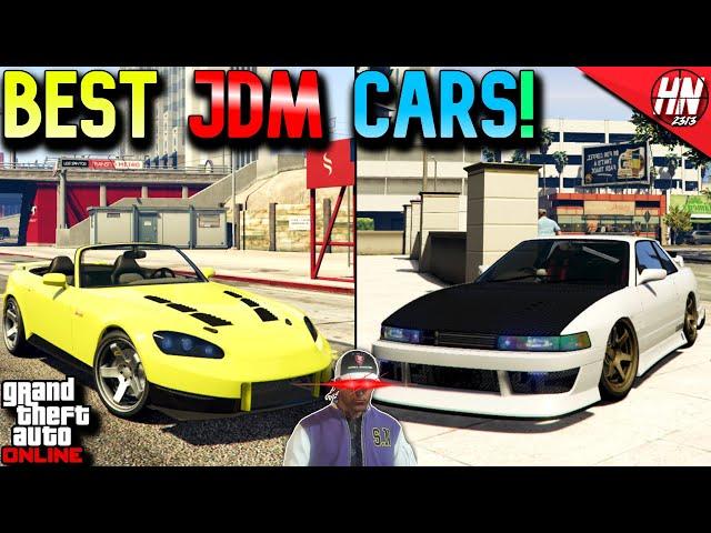 Top 10 BEST JDM CARS In GTA Online (2024)