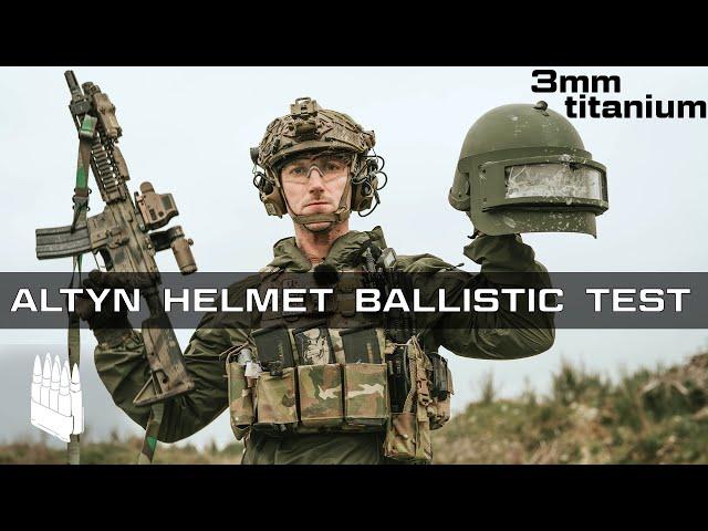 How strong is this Russian Titanium helmet? The Altyn Helmet