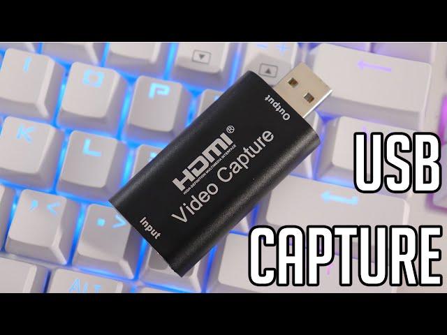 Unboxing $25 USB Video Capture Card Dongle - Full Review and Test - Is it Worth it? - Supports 1080P