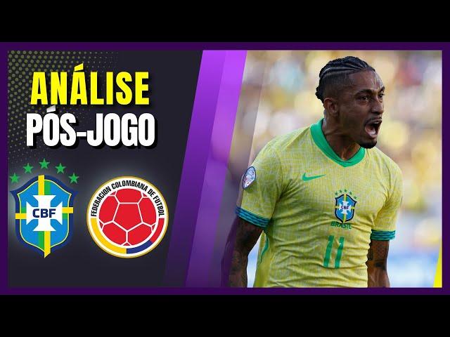 BRASIL 1 X 1 COLÔMBIA | ANÁLISE PÓS-JOGO