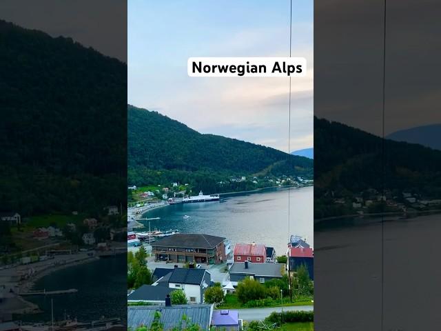 Hallstatt of Norway #alps #fjords #lyngseidet #placesthatdontfeelreal #mountains #nature #village