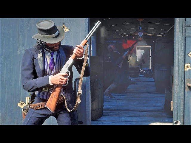 Dutch's Gang vs Cornwall's Guards | Red Dead Redemption 2 NPC Wars 89