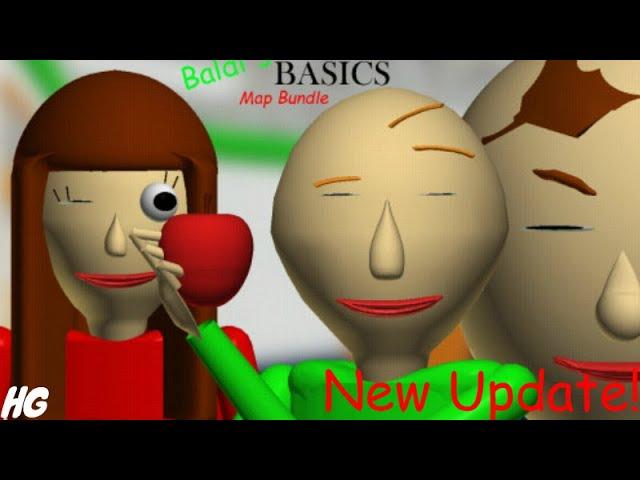 im playing Baldi's Basics Map Bundle (Early-Release v1.4.1) New Update!!!