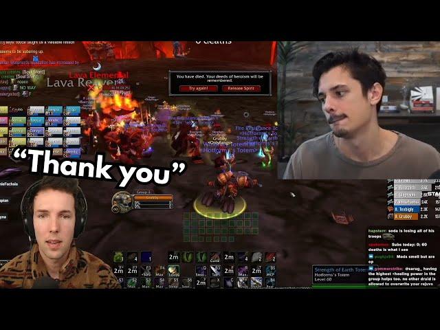 Grubby Dies in Molten Core and praises WoW