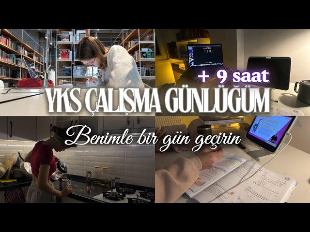 YKS DERS ÇALIŞMA GÜNLÜĞÜM 11  | VERİMLİ BİR GÜN GEÇİRELİM ! | +9 saat