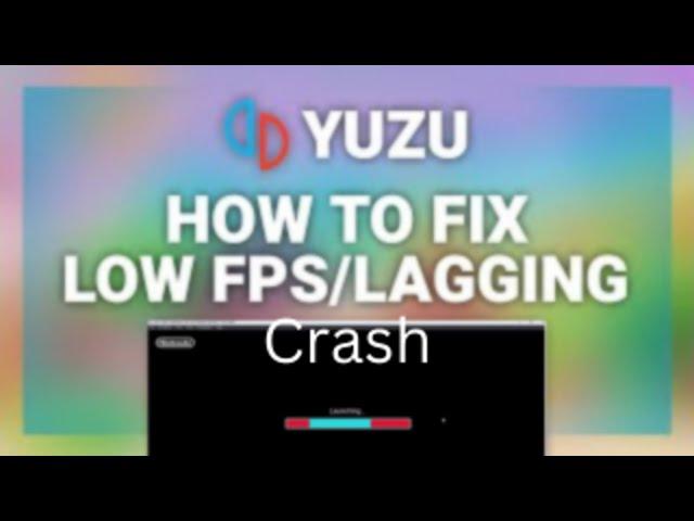 How to fix Yuzu Crash and low FPS | Pokemon let's go Pikachu