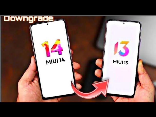 Redmi Phones Downgrade | Redmi Note 10,11,12, Pro / Max Downgrade | Miui 14-12.5 #xiaomi #redmi #mi