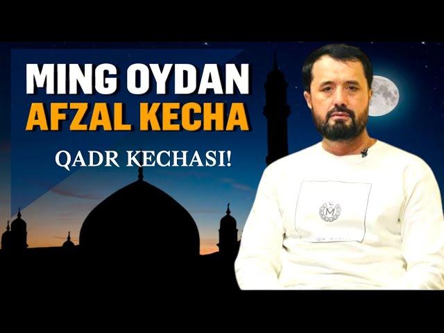 #SUHBAT QADR KECHASINING FAZILATI HAQIDA ABROR MUXTOR ALIY DOMLA