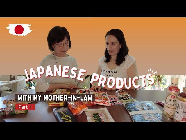 My Japanese mother in law teaching me the Japanese ingredients - Learn with me Part 1