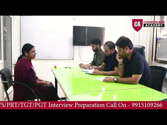 KVS Interview PGT Hindi Demo