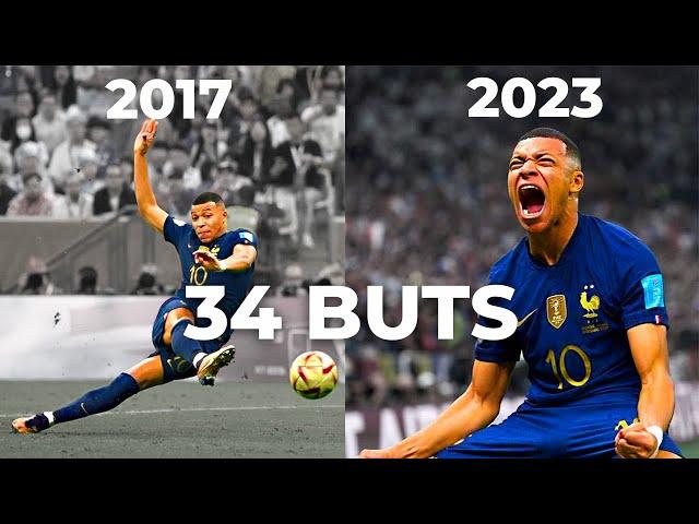 Les plus beaux buts de Kylian Mbappé en Équipe de France en VF  (compilation)