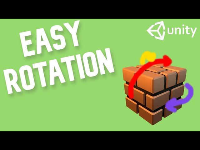 Easy Object Rotation in Unity with C# in 5 Minutes