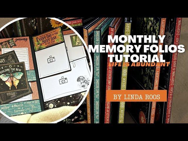 Crafting Memories: Monthly Folios Tutorial