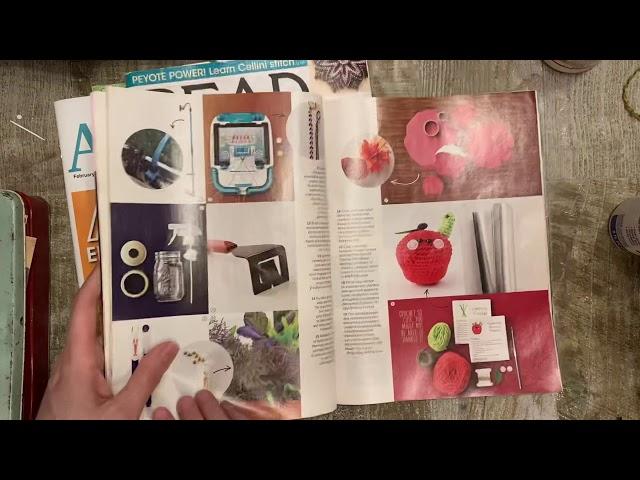 Using Magazines in Junk Journals