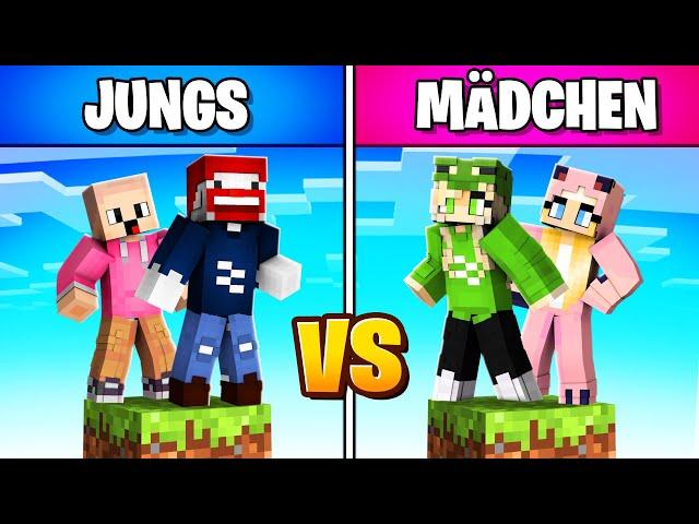 JUNGS vs MÄDCHEN in MINECRAFT FREUNDE 3