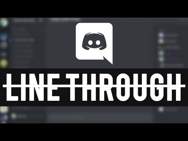 How To Put a Line Through Text on Discord (Quick, Simple Guide)