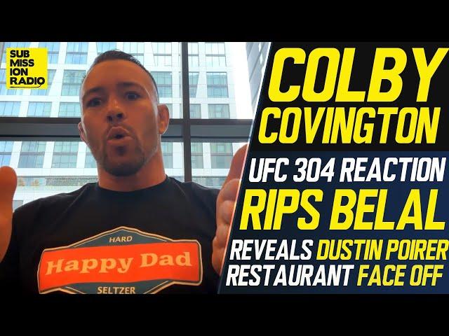 Colby Covington Reacts to Belal Becoming Champ "I feel bad for the fans", "It'd be an easy fight."