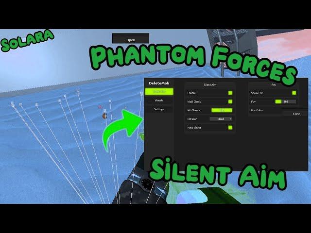 [NEW] Phantom Forces Script | Silent Aim | Kill All | PASTEBIN