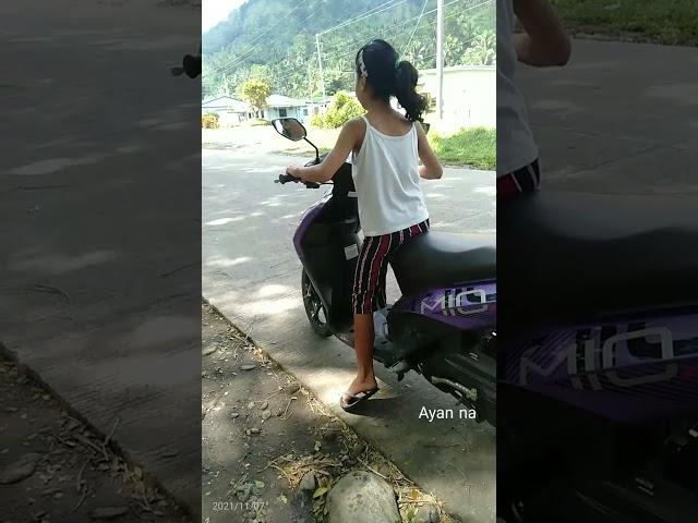 practice driving motorcycle