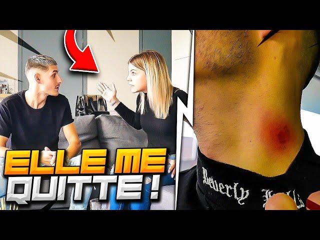 PRANK FAUX SUÇON MA COPINE ME QUITTE ...