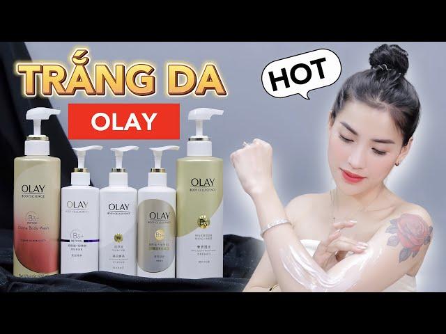 [REVIEW] CÁC SẢN PHẨM DƯỠNG TRẮNG DA OLAY SIÊU HOT | CÓ TRẮNG KHÔNG?