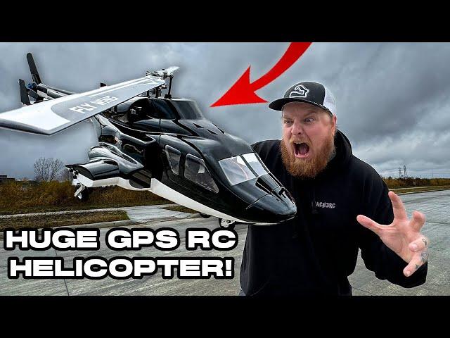 INSANE RC Helicopter & Easy to Fly?! | Flywing Airwolf FW450L Review