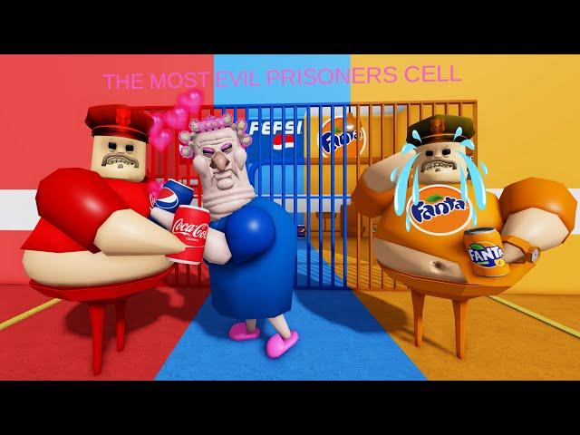 COCA-COLA BARRY FALL IN LOVE WITH PEPSI GRUMPY GRAN? OBBY ROBLOX #roblox #obby