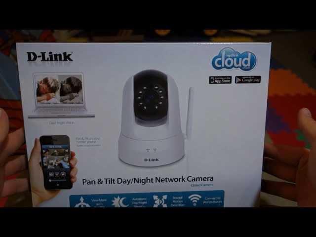 D-Link DCS-5020L Wireless IP Camera Unboxing