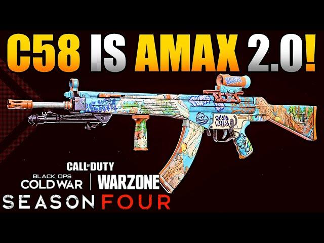 NEW C58 Feels Similar to the Pre-Nerfed AMAX in Warzone | Best C58/AK47 Class Setup/Loadout