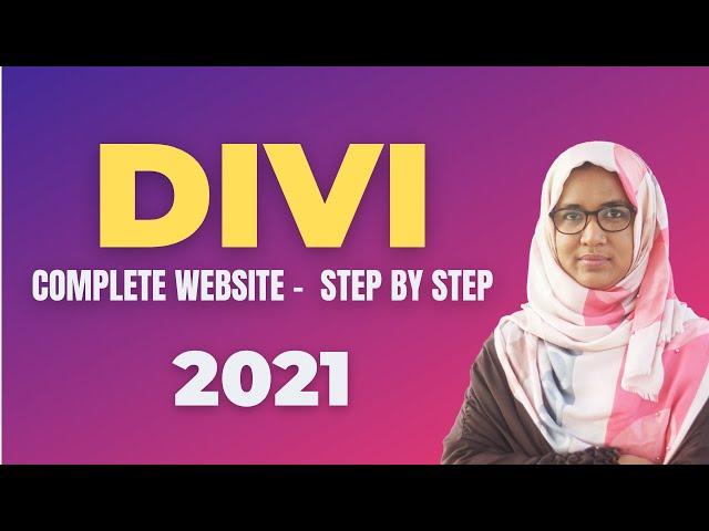 How to make a wordpress website with Divi | Divi theme Tutorial