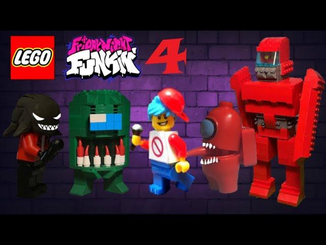 Lego Friday Night Funkin | Lego Friday Night Funkin 4 | Lego fnf | Lego fnf 4 | Stop Motion