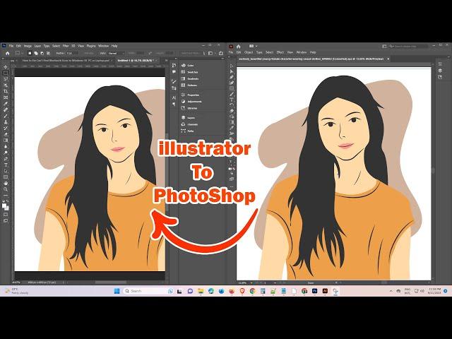 How to Copy illustrator Layers Into Adobe Photoshop