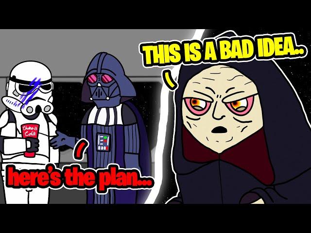 Darth Vader's Genius Plan... Almost (Star Wars Parody Animation)