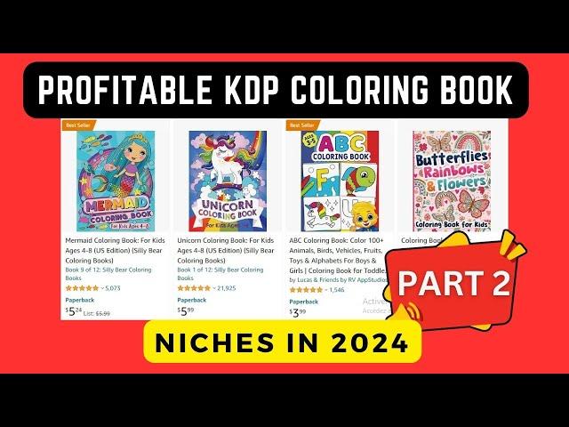 5 Most Profitable kdp Coloring Book Niches For 2024 : About Kdp Niche