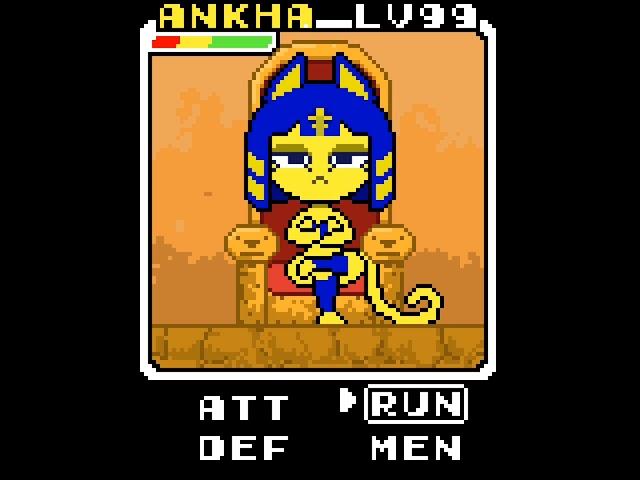 zone ankha but rpg boss fight