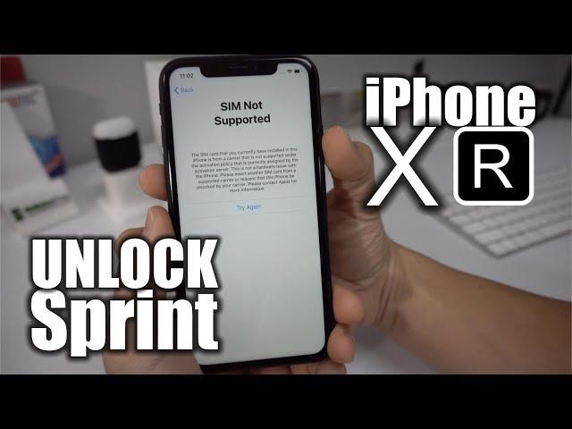 How To Unlock iPhone XR From Sprint to Any Carrier