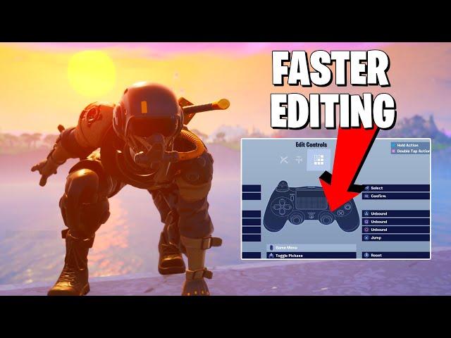 The BEST EDIT SETTINGS For Console Fortnite **Fortnite Season 10 Console Tips**