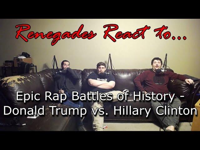 Renegades React to... Epic Rap Battles of History - Donald Trump vs. Hillary Clinton