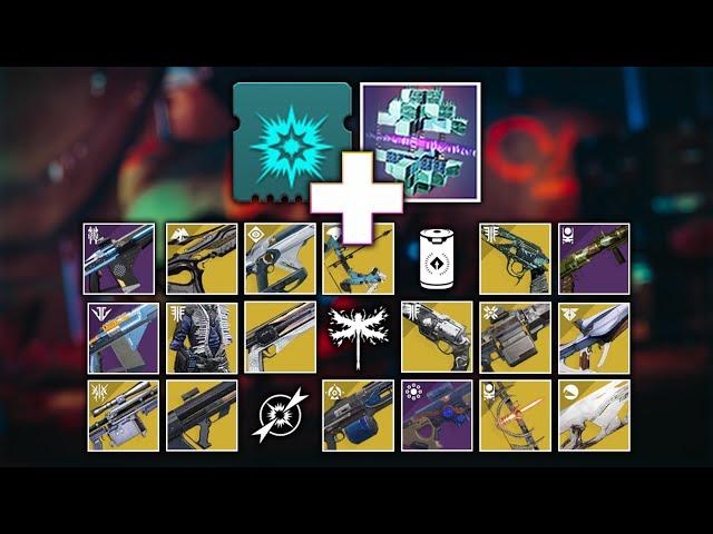 Energy Accelerant + EVERYTHING that Synergizes (Artifact Mod) | Destiny 2 Season of the Splicer