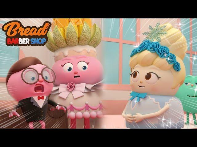 BreadBarbershop3 | Present for my ex-boyfriend's wedding | english/animation/dessert