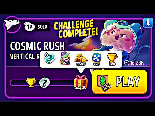 vertical rush rainbow blow em up cosmic rush solo challenge match masters today gameplay.