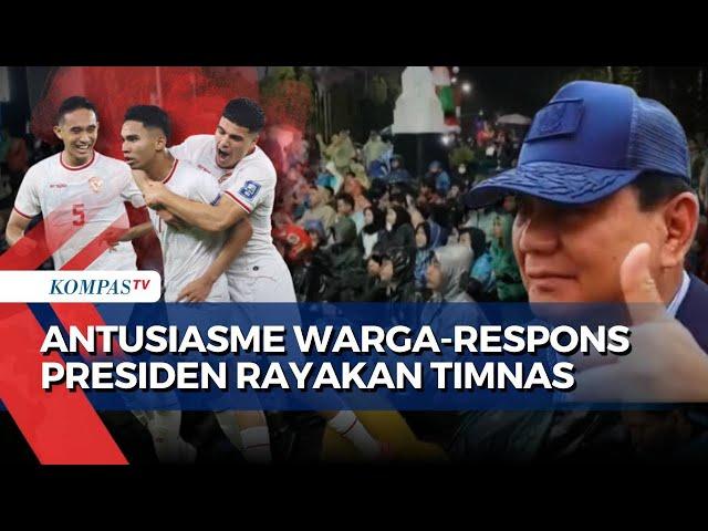 Antusiasme Warga-Komentar Presiden Prabowo Rayakan Kemenangan Timnas Indonesia atas Arab Saudi