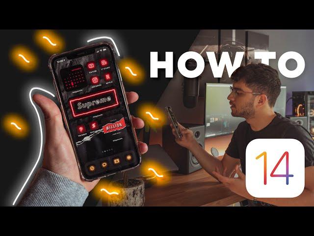 HOW TO CUSTOMIZE YOUR IPHONE WITH iOS 14 *aesthetic iOS 14 TUTORIAL*
