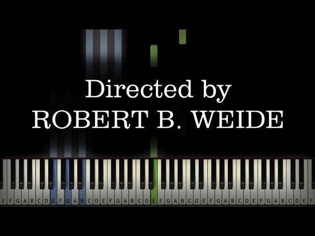  Directed by Robert B. Weide Meme Song Piano Tutorial (Sheet Music + midi)