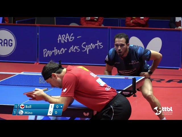 Timo Boll vs Alberto Mino Puga | German League 2021/2022