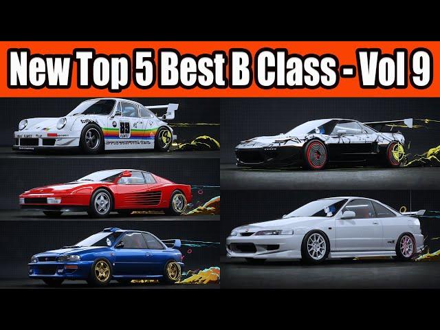 New List Top 5 Best B Class Car in NFS Unbound Vol 9