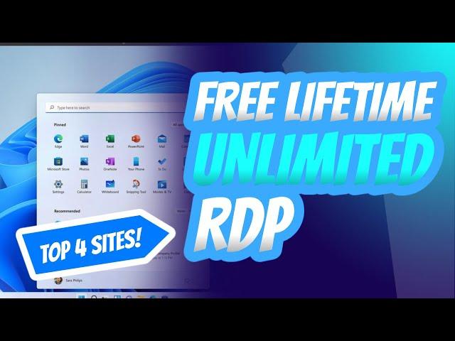 Top 4 sites to Get free Unlimited lifetime rdp | gaming Servers | windows 11 rdp |  Macos rdp free