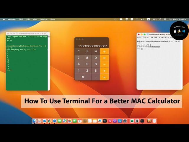 How to Use Terminal For a Better Mac Calculator